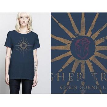 Camiseta Chris Cornell para dama Higher Truth