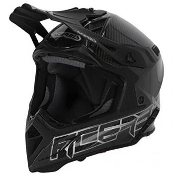 Acerbis Casco de Cross 2023 Steel Carbon Negro-Gris XL