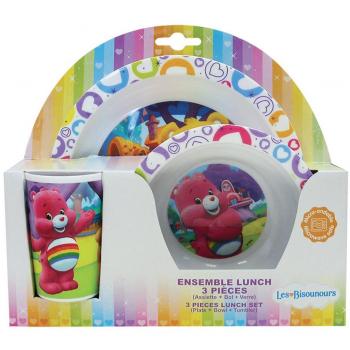 Ensemble de repas Bisounours 26,5 x 7 x 25 cm Fun House
