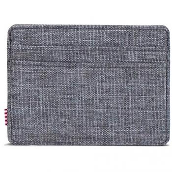 Raven Crosshatch Herschel Wallet (Unisex)
