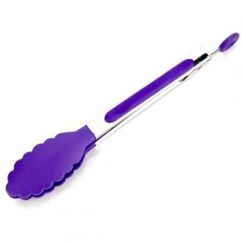 Pince de cuisine 8 pouces en silicone et inox
