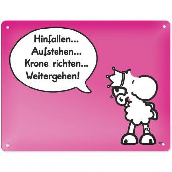 Schafskrone aus Stahl – Modell 44964, 17 × 22 cm