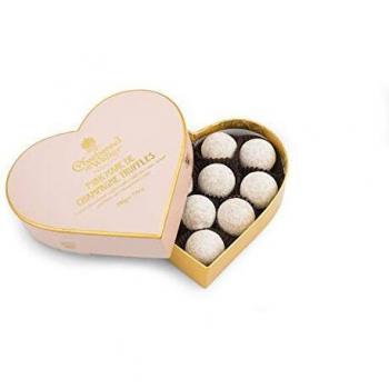Charbonnel Et Walker Pink Champagne Truffles Heart Box 200g