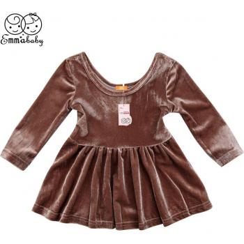 Chic Bambino Vestido de Manga Larga Primavera