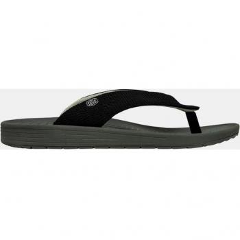 Sandales Hey Dude Milo Homme Scratch Blanc Noir