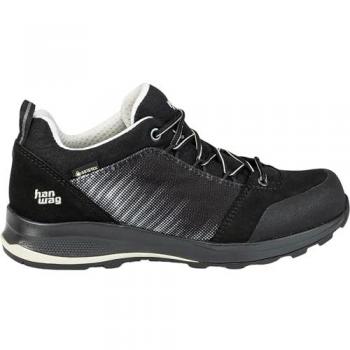 Hanwag Damen Outdoor Klarsby Low Bunion GTX – Größe 40,5 – Farbe Schwarz