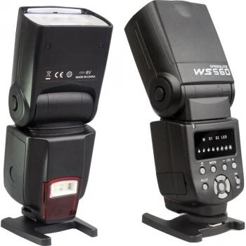 WS-560 Flash WANSEN: Luz de Estudio Portátil