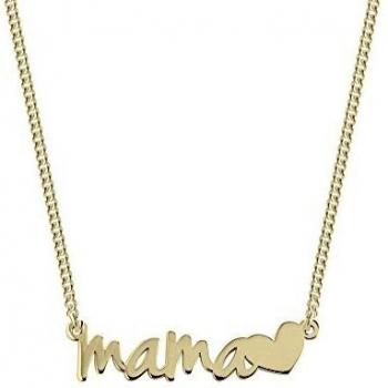 Collar Mamá Heart Oro para Mujer SINGULARU