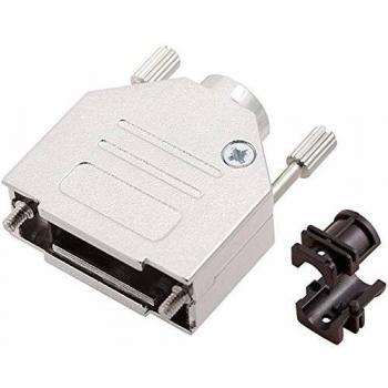 Encitech D-SUB 37-Pin Housing Diecast Zinc 180° Angle