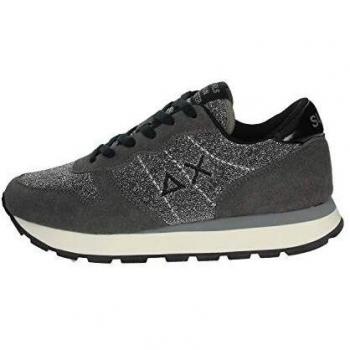 Scarpe sportive da donna Sun68 Z40205 47, in tomaia Ally Thin Glitter con tessuto di
