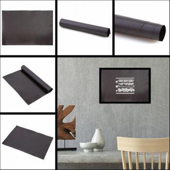 Self-Adhesive Black Magnetic Sheet 21x29.7 cm