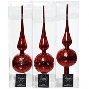 Puntale Rosso per Albero PRGN 1 31 cm