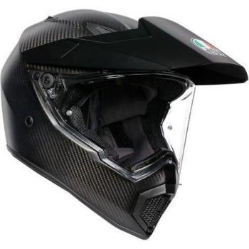 Cascos AGV AX‑9 mono con fibra de carbono, talla L