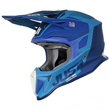Casque de Motocross Just1 J18 Pulsar MIPS Bleu XS
