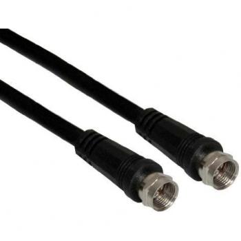Câble coaxial 5 m F InLine Noir