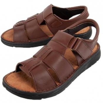 Sandalia de cuero masculino Purapiel Beira4