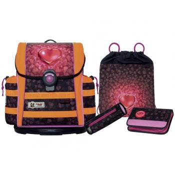 McNeill Heartbeat Ergo Light 912 S – 4‑teiliges DIN-Schulranzen‑Set