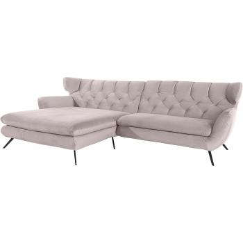 Beatrice Ecksofa von 3C Candy, stilvolles Design mit Ohrenbacken