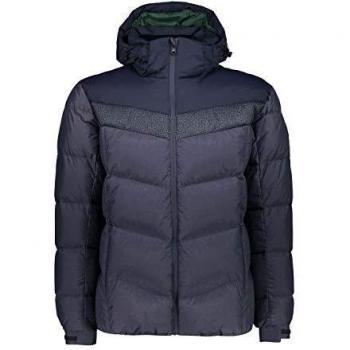 CMP Man Jacket Zip Hood 39K2967 – Herrenwinterjacke, Kapuze, blau