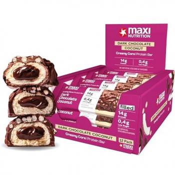 Low-Sugar Dark Chocolate Coconut Core Bars