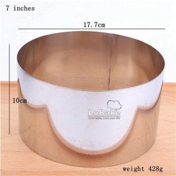 10cm High Mousse Ring Mold
