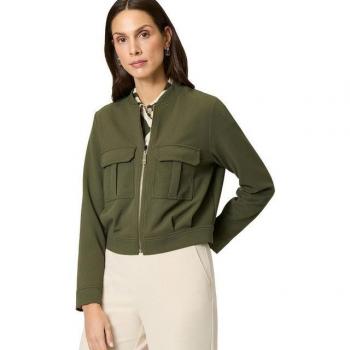 Zero Sweatjacke mit Klappentaschen in Deep Depths
