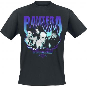 T-Shirt Pantera Cowboys From Hell Flames