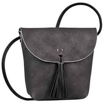 Ida Flap Bag Tom Tailor Femme Noir Grise