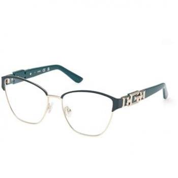 Guess Women's Green Butterfly Optical Frames
