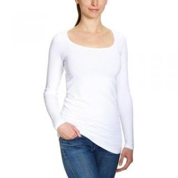 Camiseta de manga larga Vero Moda para mujer, color blanco