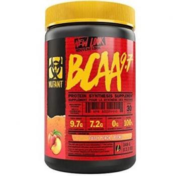 MUTANT BCAA 9.7 Suplemento en Polvo BCAA con Aminoácidos Micronizados y Soporte de Electrolitos, 348g