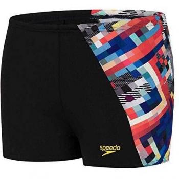 Speedo Digitale Juniorzwemshort – Zwart, 8, 11732D832