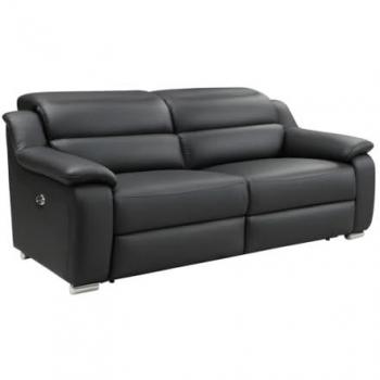 VENTE‑UNIQUÉ Komfortsessel 3‑Sitzer, elektrisch, schwarz – Arena II
