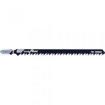 Bosch Professional 3 x Lames de scie sauteuse T 344 D Precision for Wood