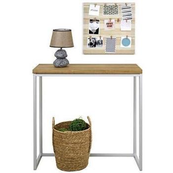 Console industrielle vintage 30x80x80cm