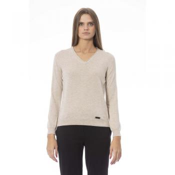 Baldinini Beige Polyamide Sweater
