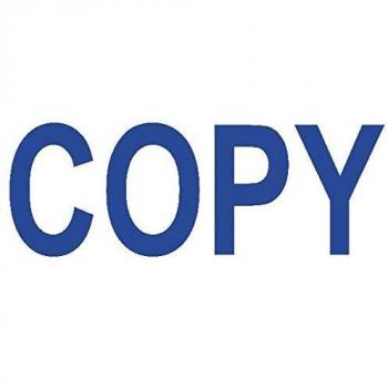 Colop Copy Green Line Word Stamp