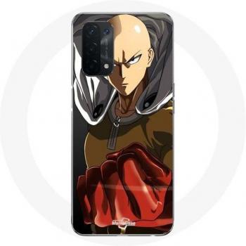 Étui pour Oppo A74 5G Saitama One Punch Man