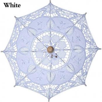 Sombrilla para el sol blanca