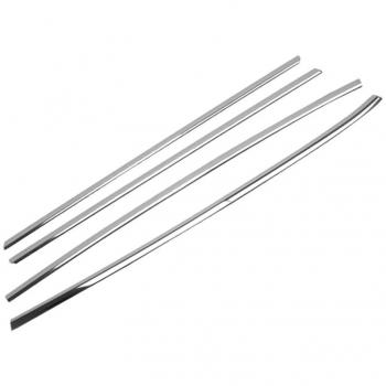 Kit de garniture de fenêtre en acier inox pour Peugeot 208 HB