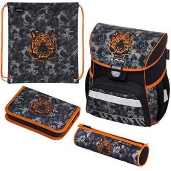 Herlitz Loop Plus Tiger – Schulranzen, 50020553, Einzelstück