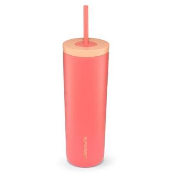 LifeStraw Go Edelstahl-Tumbler 500 ml in Aprikosentöne