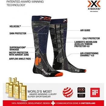 Calcetines de Esquí X-Socks 4.0 para Hombre
