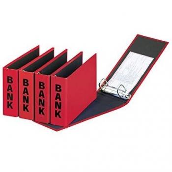 Aulfes Bankordner rouge 250 x 140 x 50 mm
