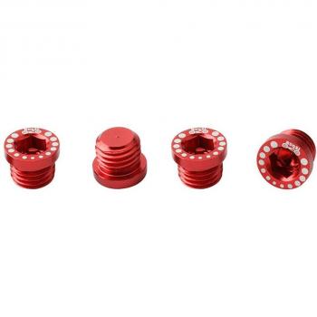 Pack de fixation VTT pliant – 4 éléments (vis, boulons, bouchons M10)