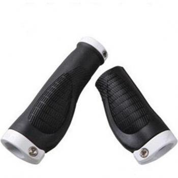 Bicicleta ergonómica con empuñaduras de goma antideslizantes 130x22.2mm