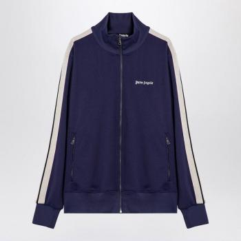 Felpa con zip Palm Angels Taglia L Blu Navy