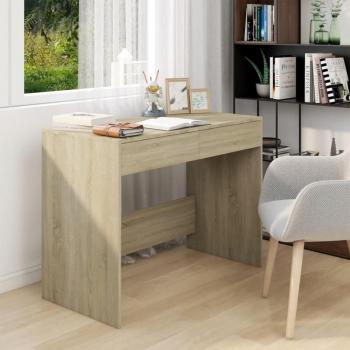 Bureau 101x50x76,5 cm Eiken Spaanplaat