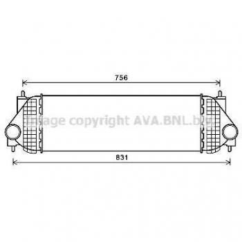 Ava Quality Intercooler SZA4134