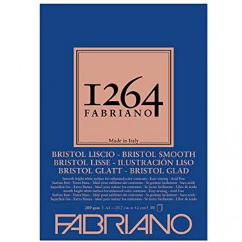 Blocco Bristolo Illustrazione 200 g – 50 Fogli A3 (29,7×42 cm)